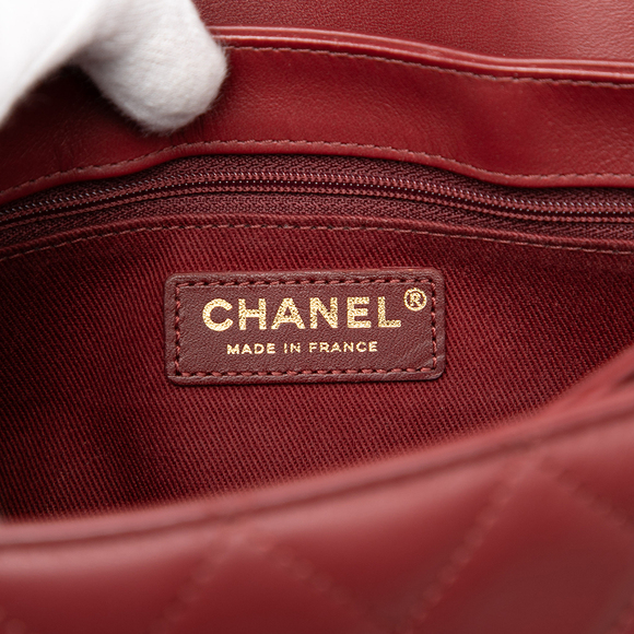 Pre-Loved Chanel CC Quilted Lambskin Flap - Picture 5 of 9